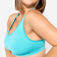 Top Feminino de Corrida First Turquesa Kalenji - 5