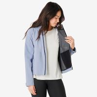 Jaqueta feminina Trilha 100 Impermeável Térmica Azul Quechua - 5