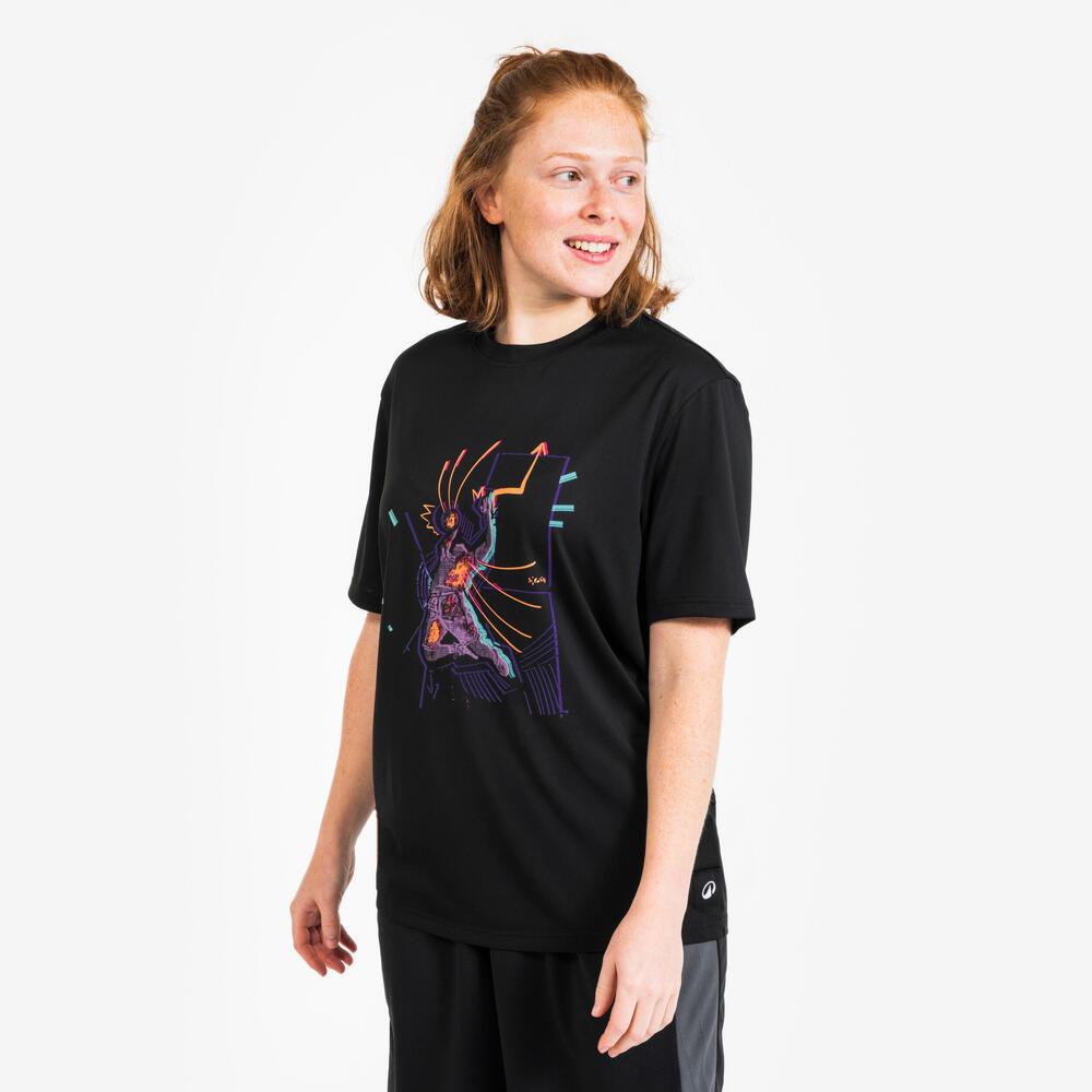 Camiseta Masculina de Basquete Ts500 Fast Preta Tarmak - 3