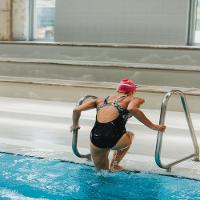 Maiô Feminino de Natação 500 Kamiye All Urg Nabaiji - 9