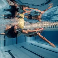 Maiô Feminino de Natação 500 Kamiye All Urg Nabaiji - 10