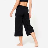 Calça Feminina 7/8 com Cintura Alta de Yoga 500 Kimjaly