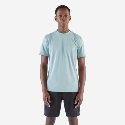Camiseta Masculina de Corrida Run 500 Dry Caqui Kiprun