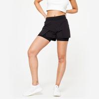 Shorts Feminino de Ginástica 2 em 1 500 Domyos - 1