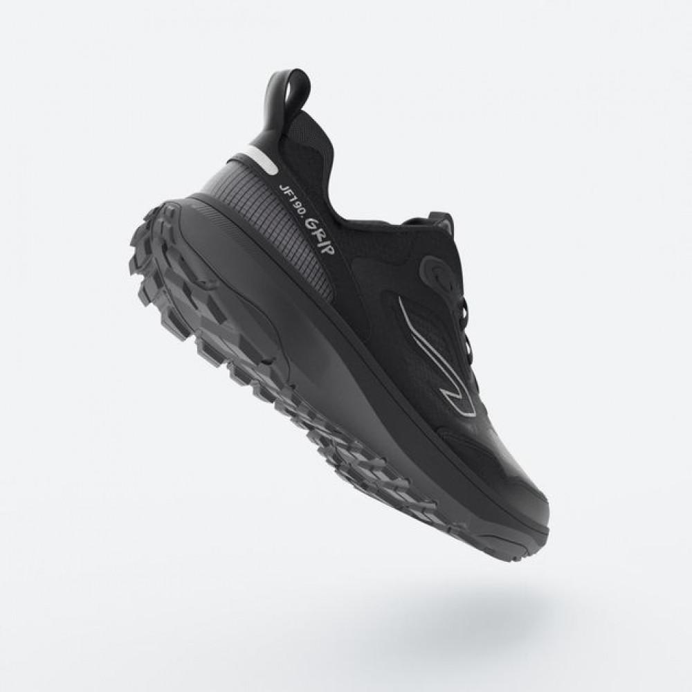 Tênis Masculino de Corrida JF 190 Grip Full Kiprun Preta Kalenji - 4