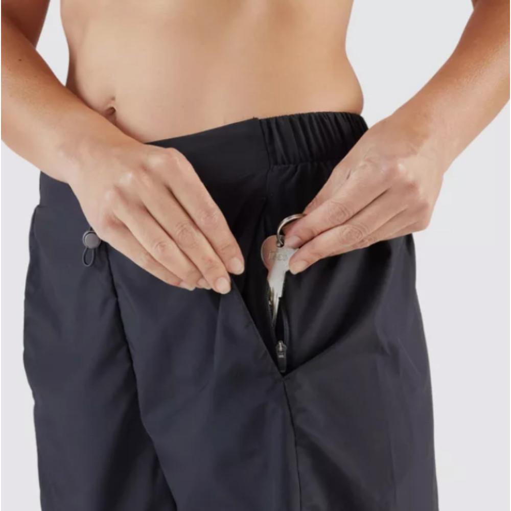 Shorts Feminino 2 em 1 de Corrida Run 500 Preta - 4