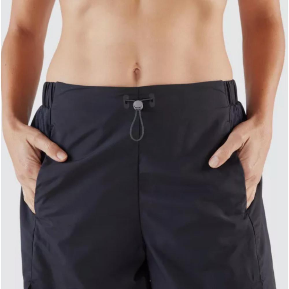 Shorts Feminino 2 em 1 de Corrida Run 500 Preta - 6