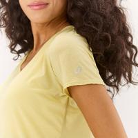 Camiseta Feminina de Treino 100 Amarela Domyos - 3