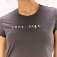 Camiseta Feminina de Treino Essential 120 Cinza Domyos - 4