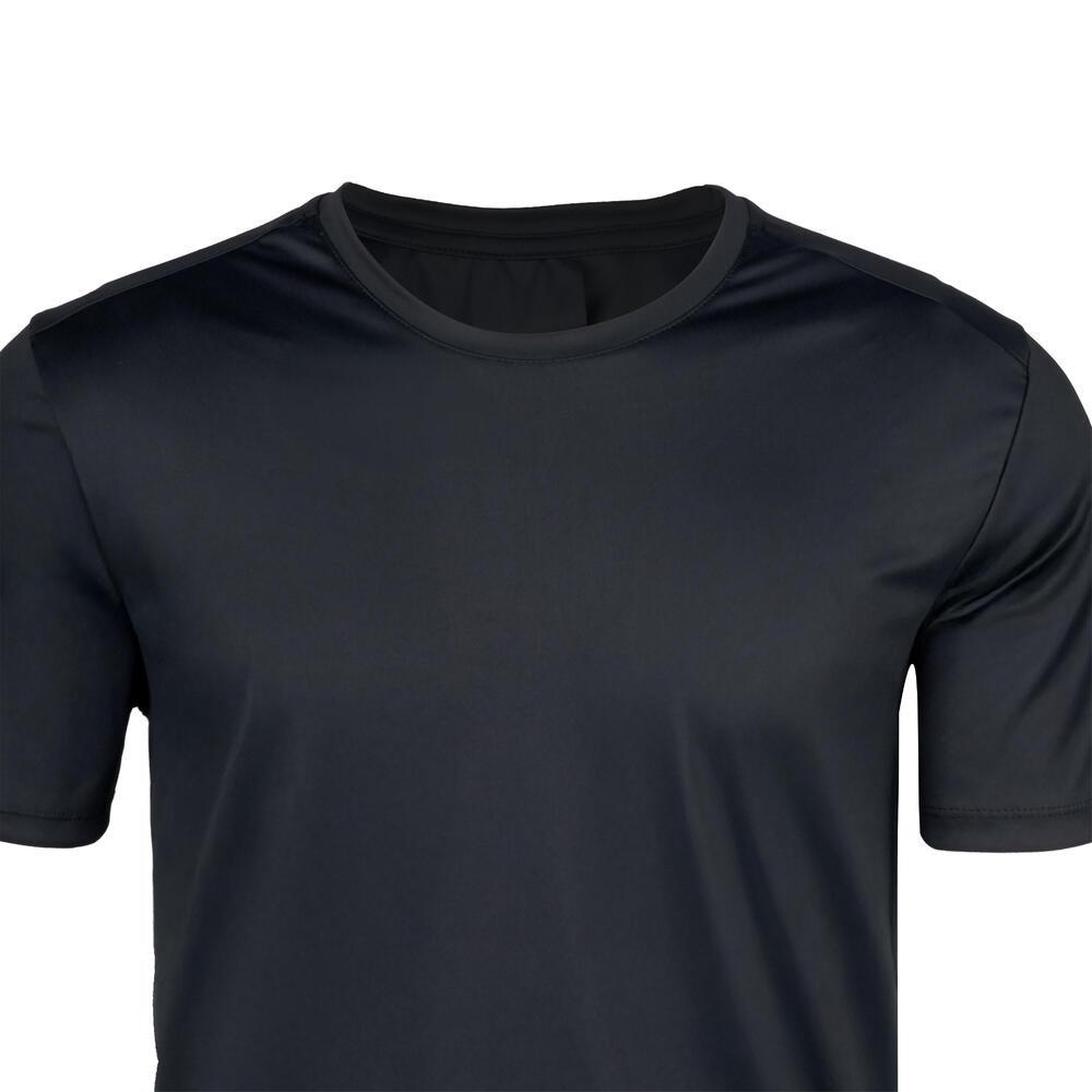 Camiseta Feminina de Corrida Preta Run Dry 100 Kiprun - 4