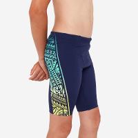 Sunga Infantil de Natação First 500 Azul Nabaiji - 3