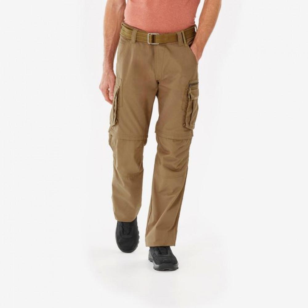 Calça em Algodão Modular Masculina de Trekking Forclaz - 1