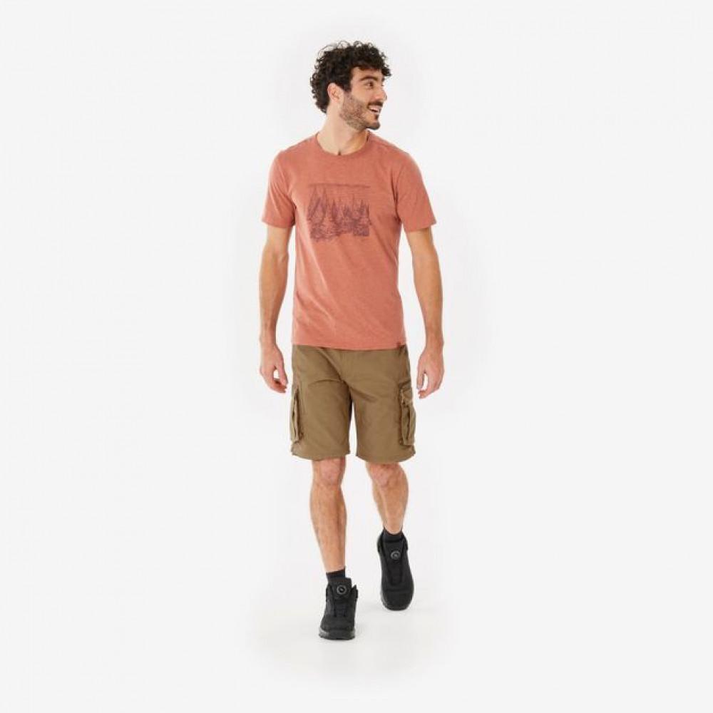 Calça em Algodão Modular Masculina de Trekking Forclaz - 5