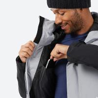 Jaqueta Masculina Ski 500 Impermeável Térmica Pista Neve Cinza-Zinco - 8