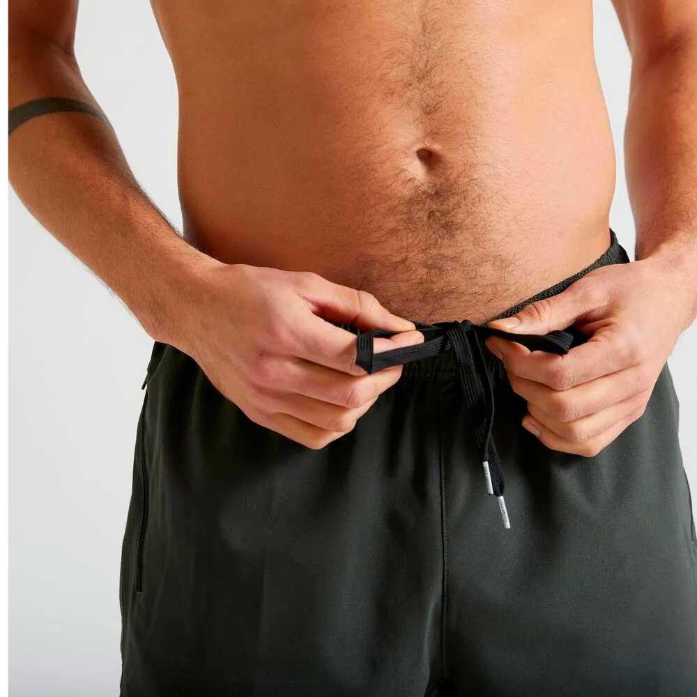 Shorts de Academia Masculino 120 Verde Escuro Domyos - 4