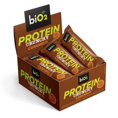 Barra de Proteína Protein Crunchy Bar Caramelo 50G biO2