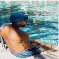 Touca de Natação em Malha Revestida M Nabaiji - 7