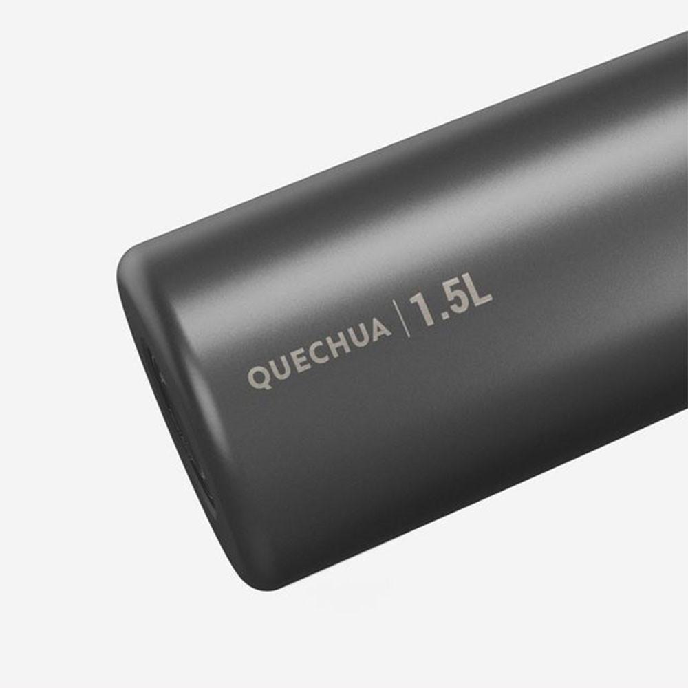 Garrafa Inox 100 1,5L com Tampa de Rosca para Caminhada Quechua - 2