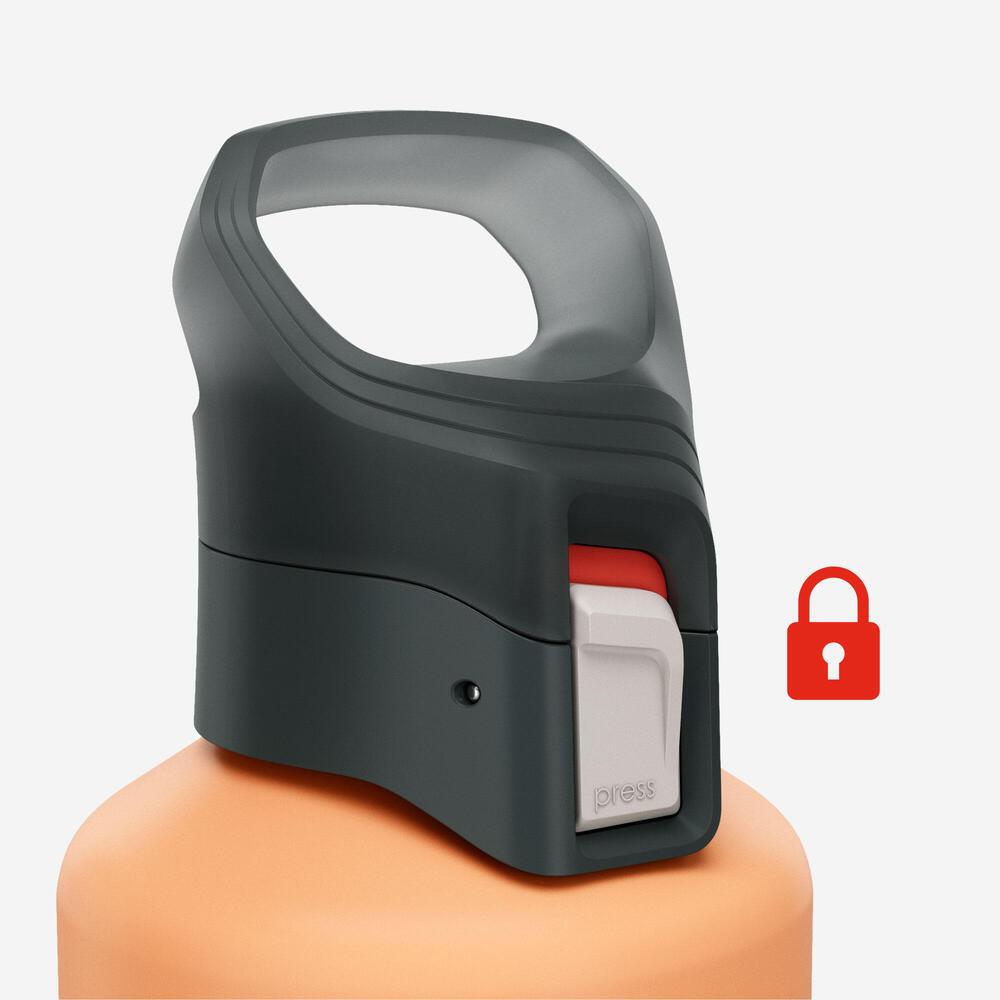 Garrafa de Trilha Mh500 1L Quechua Laranja - 7