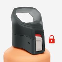 Garrafa de Trilha Mh500 1L Quechua Laranja - 7