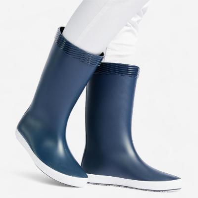 Bota adulto impermeavel de Vela Chuva 100 Tribord
