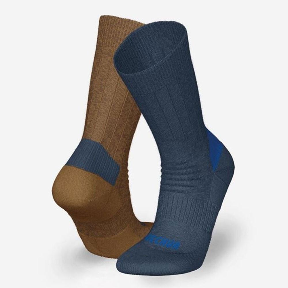 Meia Infantil de Caminhada Cano Médio SH100 (Conjunto de 2 pares) Quechua - 5