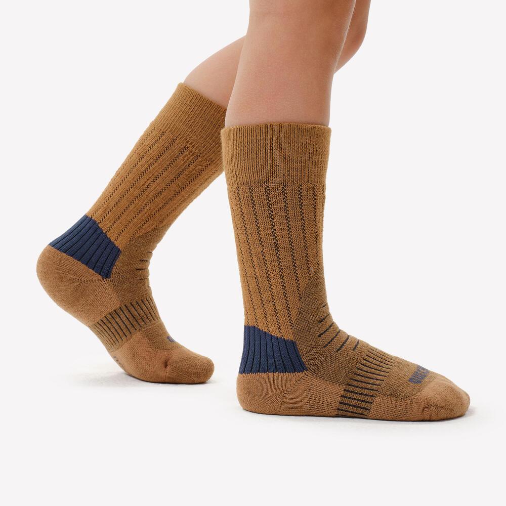 Meia Infantil de Caminhada Cano Médio SH100 (Conjunto de 2 pares) Quechua - 10