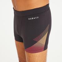 Sunga Boxer Masculina de Natação Preta 500 Fiti Nabaiji - 5