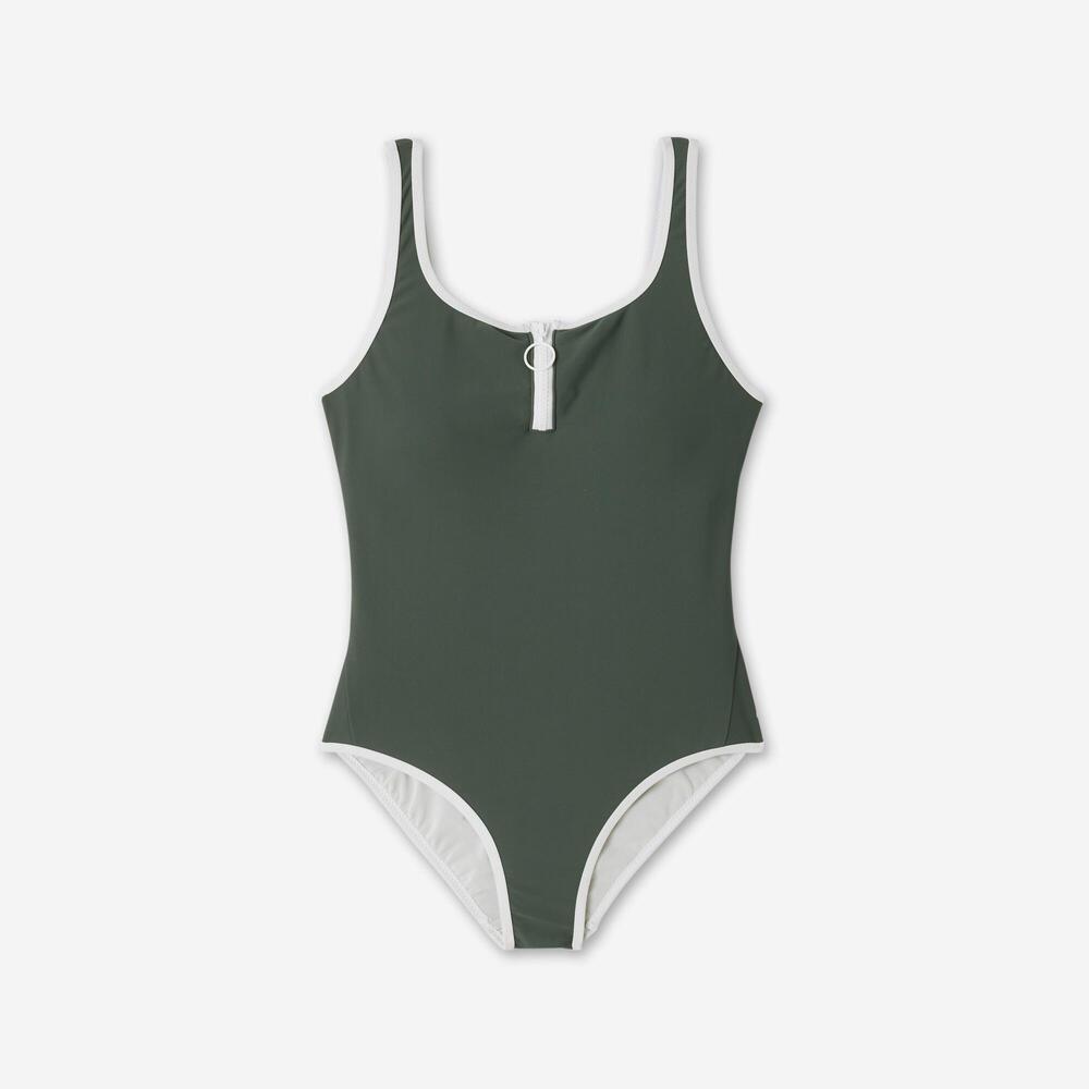 Maiô feminino de Natação Heva Joy Zip 100 Nabaiji - 7