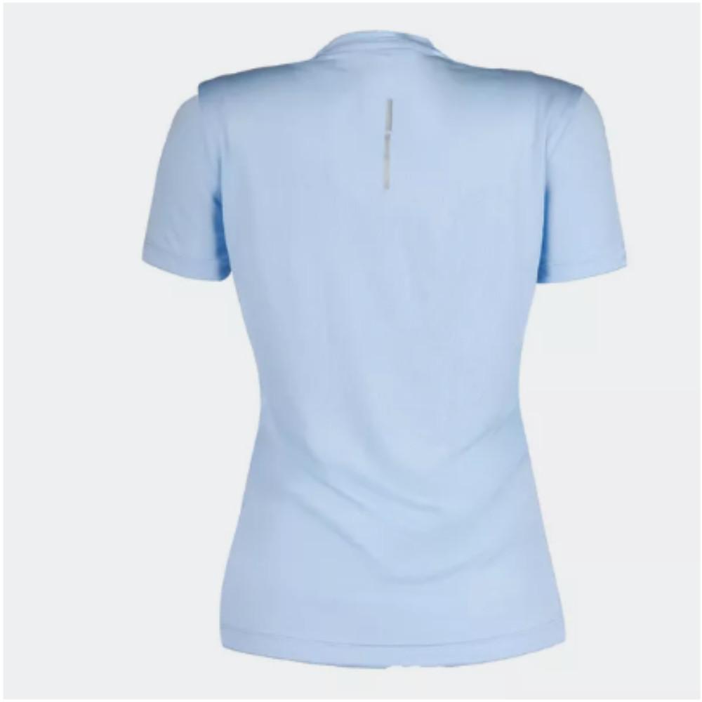 Camiseta Feminina de Corrida Run Dry Azul Kiprun - 3