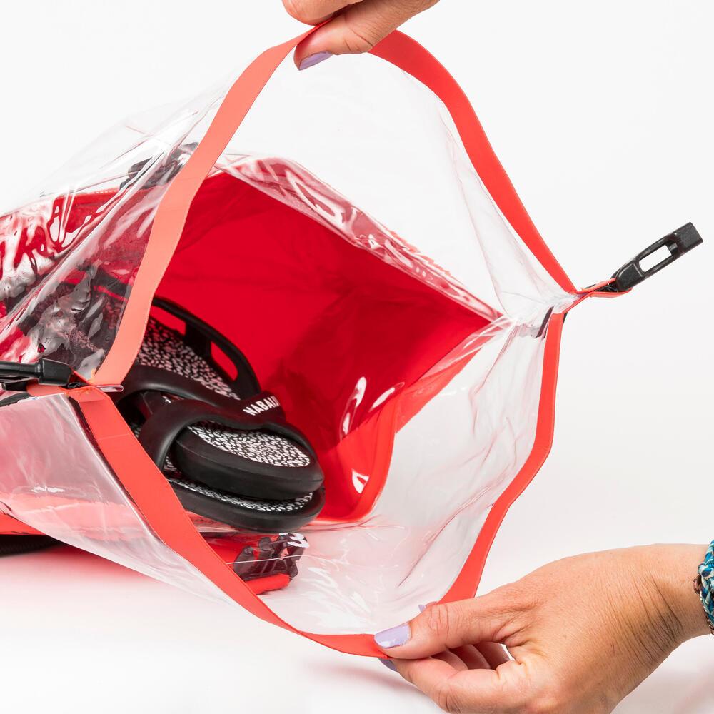 Boia de natação em águas abertas com compartimento interno e rede OWS500 Nabaiji - 2