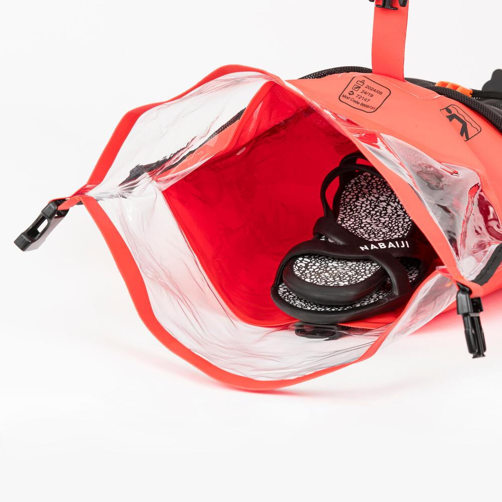 Boia de natação em águas abertas com compartimento interno e rede OWS500 Nabaiji - 3