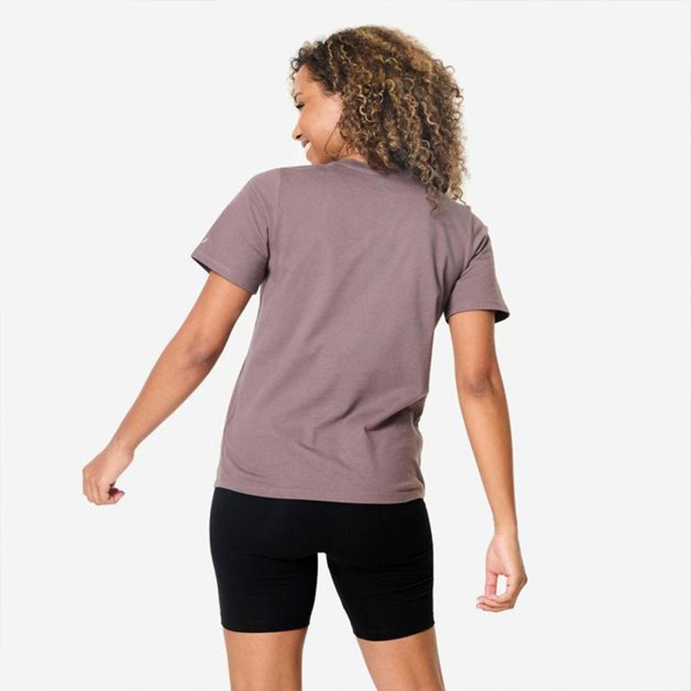 Camiseta Fitness Feminina de Algodão com Gola V Nyamba - 3