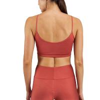 Top Feminino Metalizado de Treino com Alça Fina 120 Domyos - 3