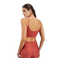 Top Feminino Metalizado de Treino com Alça Fina 120 Domyos - 5