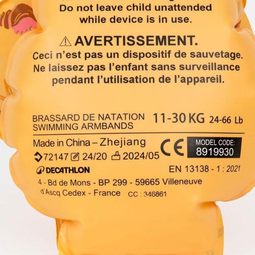 Boia Infantil de Natação 100 11 a 30kg Nabaiji - 4