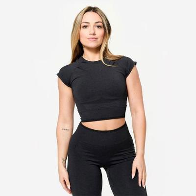 Cropped Feminino de Treino sem Costura Domyos