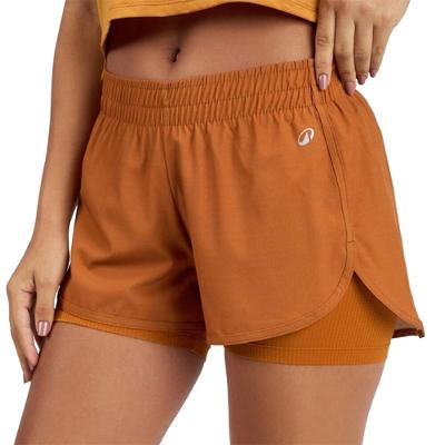 Shorts 2 em 1 Feminino de Treino 120 Domyos