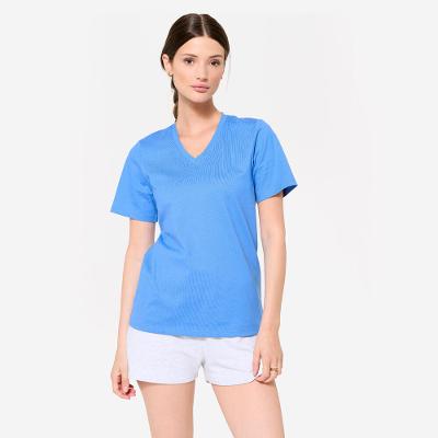 Camiseta Feminina de Ginástica 500 Domyos