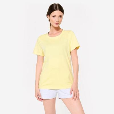 Camiseta Feminina de Ginástica Essentiel Domyos