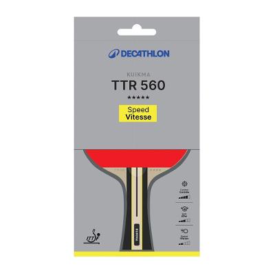 Raquete de Ping Pong TTR 560 speed carbono 5* ITTF Kuikma