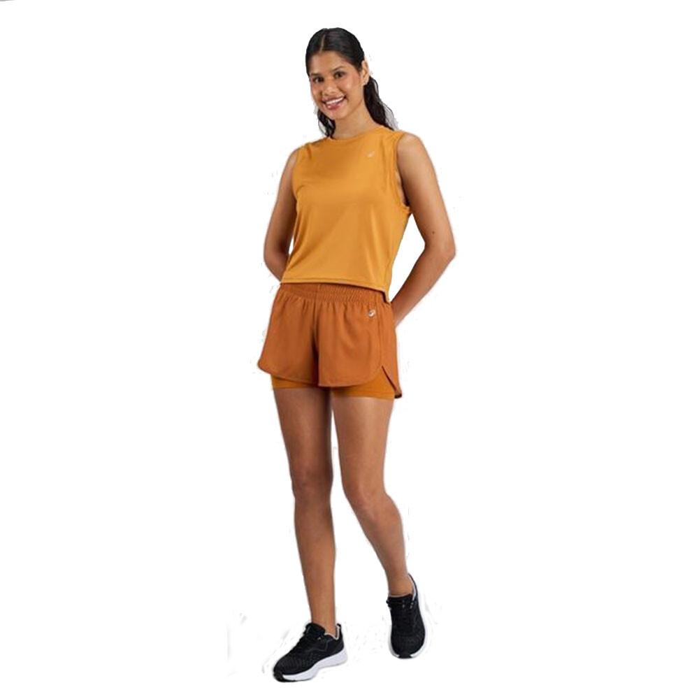 Camiseta cropped treino feminino 120 Domyos - 2
