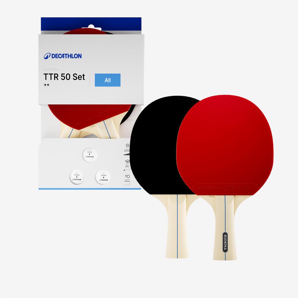 Conjunto 2 Raquetes Ping Pong TTR 50 Kuikma - 7