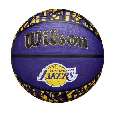 Bola de Basquete Grafitti Wilson Amarela NBA