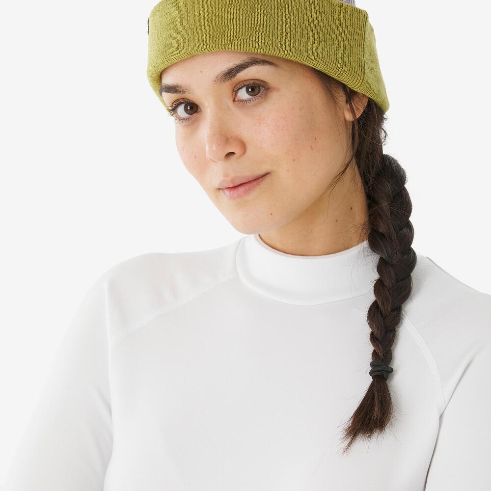 Camisa Térmica Feminina 100 para Esqui Quechua - 6