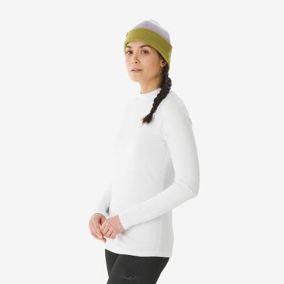 Camisa Térmica Feminina 100 para Esqui Quechua