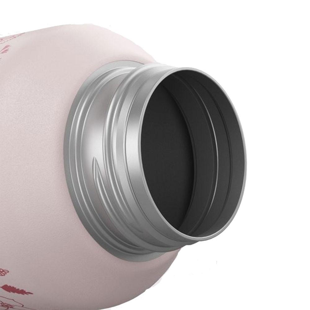 Garrafa de água infantil em aço inoxidável 0,6 L 500 com rolha instantânea para trilha Quechua - 7