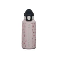 Garrafa de água infantil em aço inoxidável 0,6 L 500 com rolha instantânea para trilha Quechua - 8