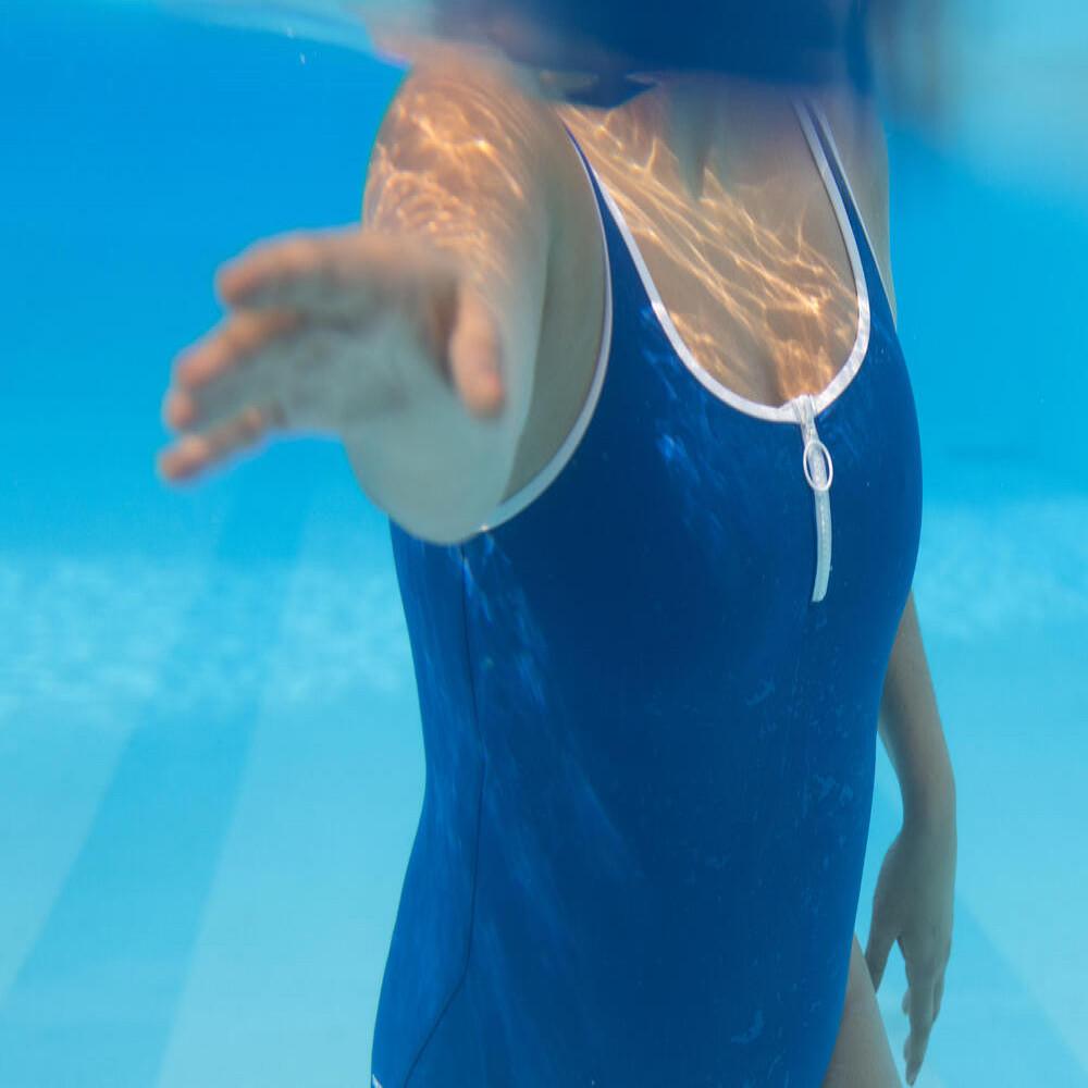 Maiô feminino de Natação Heva Joy Zip 100 Nabaiji - 10