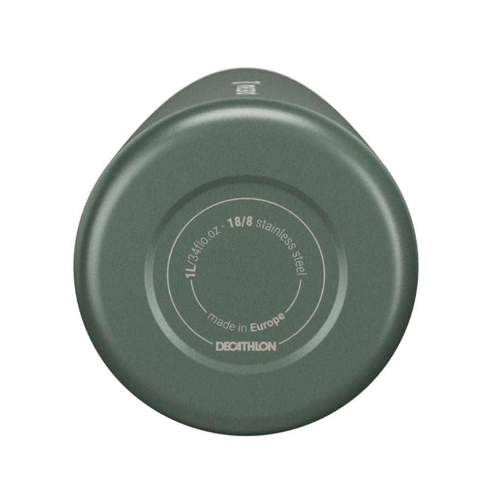 Frasco de água em aço inoxidável 100 1L com tampa de rosca para trilha Quechua - 4